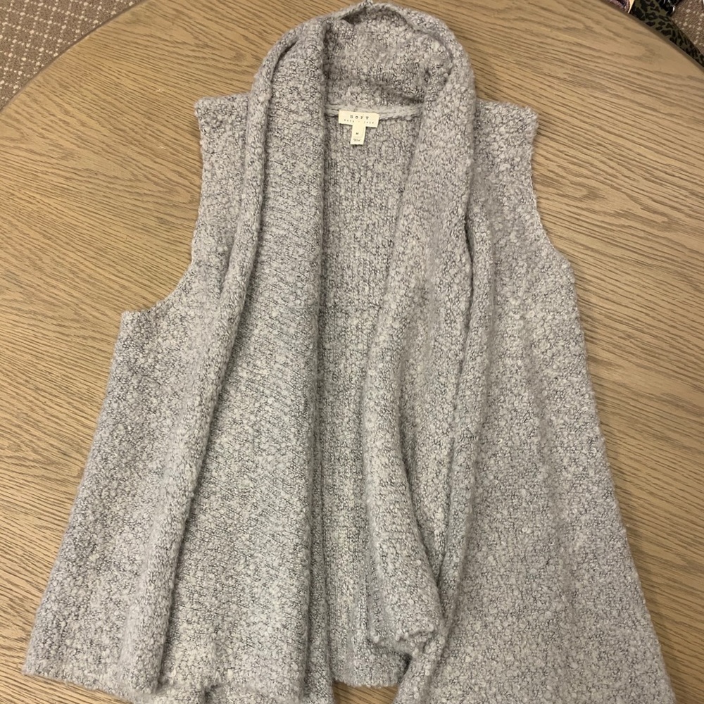 Soft Draped vest